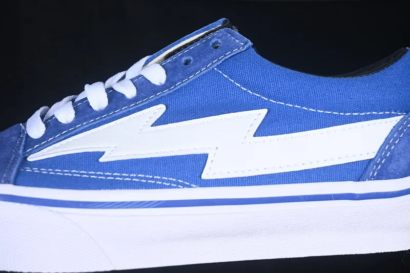 All categories Vans Vans series Vans Low Vans low-top Revenge x Storm Old Skool Lightning joint low-top casual sneakers blue and white